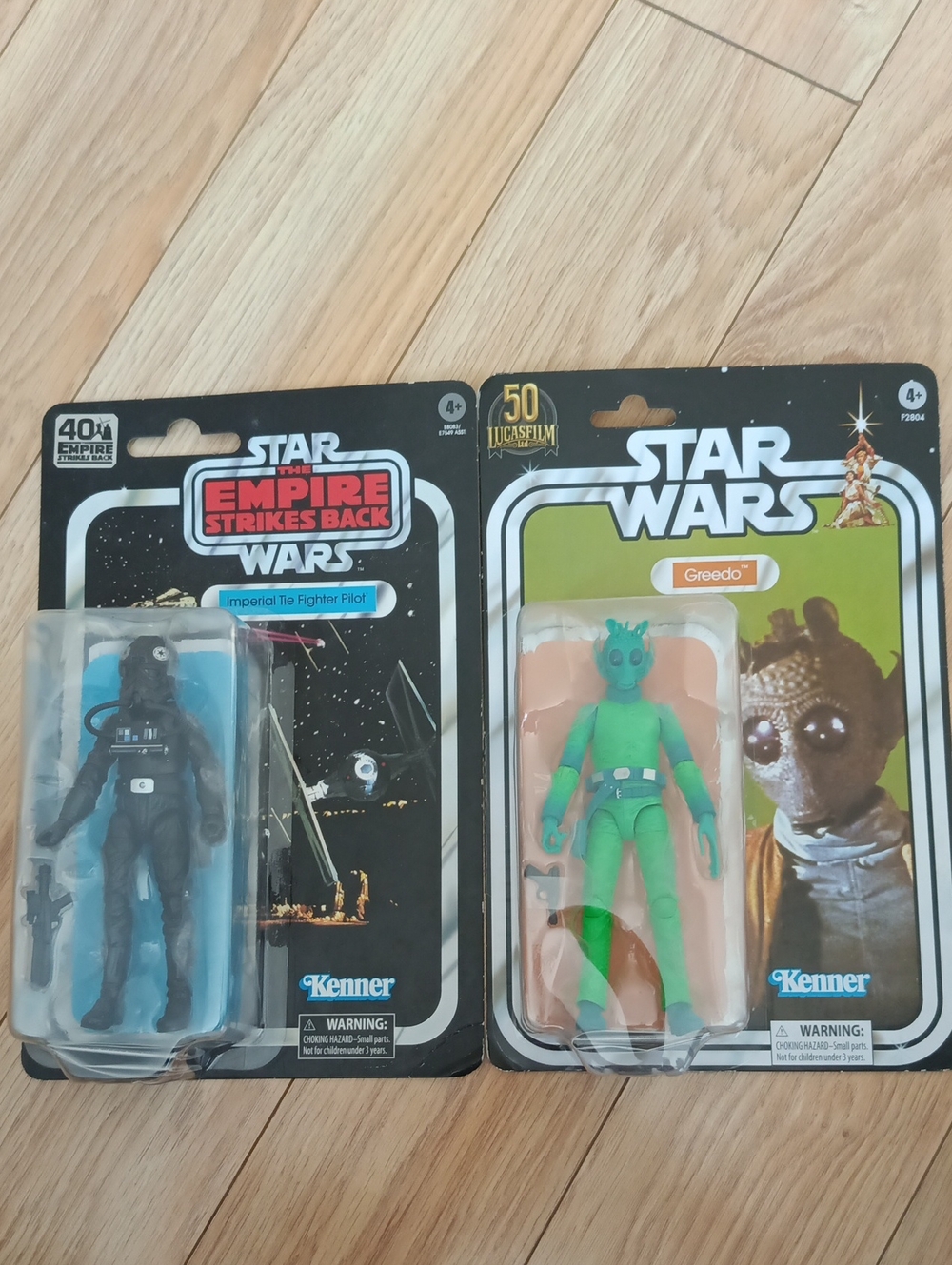Star Wars Action Figures - 6 Inch Vintage Collection Greedo + Tie Fighter
